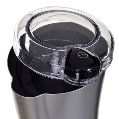 3. Adler AD 443 Coffee Grinder (150 W; Blade; Silver)