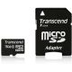 2. SD microSD Card 16GB Transcend SDHC UHS1 w/adapter
