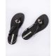 5. Ipanema Sandal Class women's flip-flop sandals fashionable black with gold