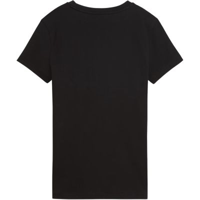 3. Puma Ess Centered Cat Logo Tee Women's Black 692916 01
