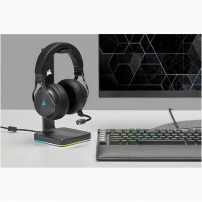 10. Corsair VIRTUOSO RGB Wireless XT Wired & Wireless Bluetooth Headband Headset Black
