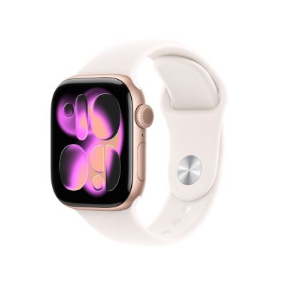 Apple Watch Series 11 OLED 42mm Digital 374 x 446 px Touchscreen Rose Gold Wi-Fi GPS