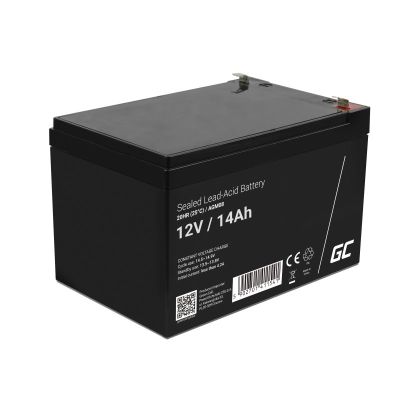 GREEN CELL GEL BATTERY AGM08 12V 14AH
