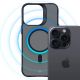 4. 3mk Smoke MagCase with MagSafe for iPhone 15 Pro - Semi-transparent