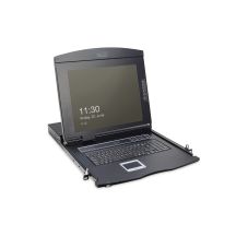 Digitus Modular console with 17” (43.2 cm) TFT monitor, 8-port KVM switch & touchpad, German keyboard