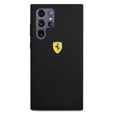 3. Ferrari FESSIHCS22LBK S22 Ultra S908 black/black hardcase On Track Silicone