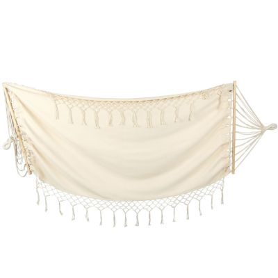 26. Luxe XXL 2-person garden hammock 250x150 cm blue 1021201