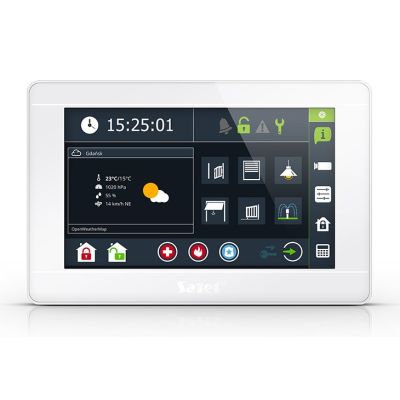 SATEL INT-TSI-W GRAPHIC KEYPAD 7 INCHES, White