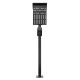 12. Outdoor stand for Maclean EV and PHEV car chargers, steel, 15 kg max., MCE456