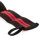 6. Elastic Wrist Supports/Grips | Black/Red
