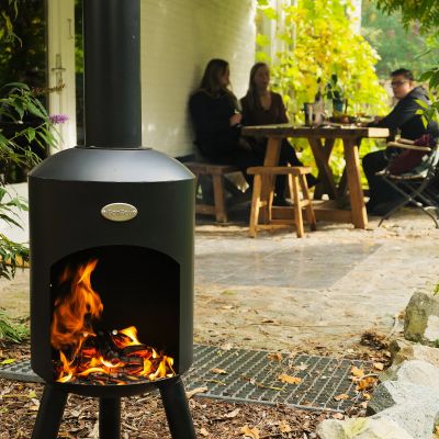 13. Bonfeu Bonbini garden fireplace black 2901