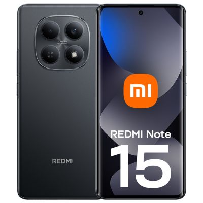 Xiaomi Redmi Note 15 17.2 cm (6.77") 8 GB 256 GB 6000 mAh Black