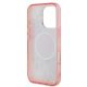 7. Guess IML Flower & Tonal Circle MagSafe iPhone 16 Pro Max Case - Pink