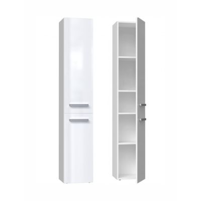 3. NEL II bathroom cabinet 31x30xH174 glossy white