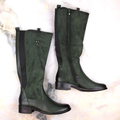 17. Jezzi W JEZ410C insulated boots green