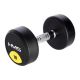Rubber-coated dumbbell 10kg HMS HG PRO 10