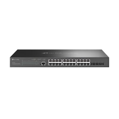 2. TP-Link Omada SG3428XMP Managed Network Switch L2+ Gigabit Ethernet (10/100/1000) PoE Support 1U Black
