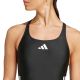 5. Women's adidas 3 Stripes swimsuit black JN8118