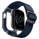 7. Spigen Lite Fit "Pro" Strap for Apple Watch 10 46mm - Navy Blue