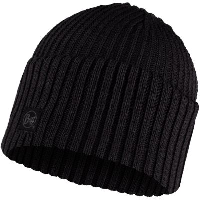 BUFF KNITTED HAT RUTGER GRAPHITE Beanie One Size