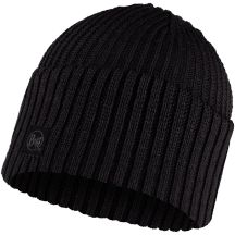 BUFF KNITTED HAT RUTGER GRAPHITE Beanie One Size