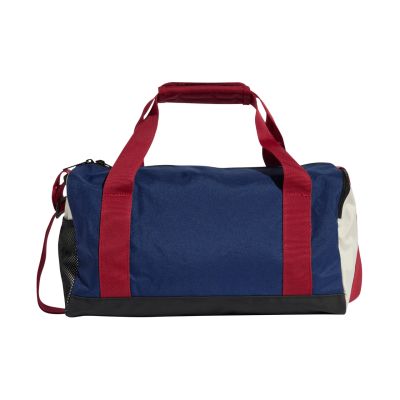 2. adidas Linear Duffel XS bag navy blue, red, and beige KE5544