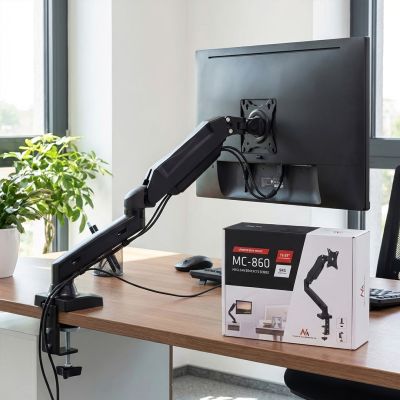 14. Maclean MC-860 desk mount for monitors (desktop; 13" - 27"; max. 8kg)