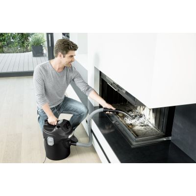 17. Fireplace vacuum cleaner KARCHER AD 2 1.629-711.0 (600W; black)