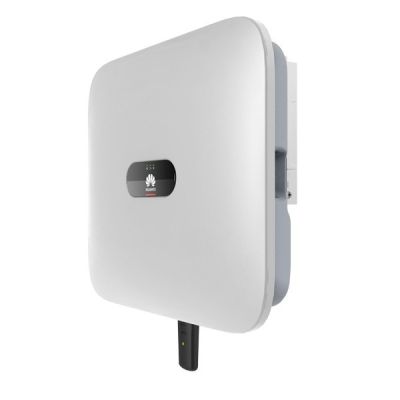 Huawei FusionSolar Inverter // 3-phase, 2-MPPT High Current, built-in communication (RS485, WLAN via Smart Dongle), DC disconnect switch, 6kW/6.6kVA, AC and DC side surge arresters type II, battery charging interface, optimization support