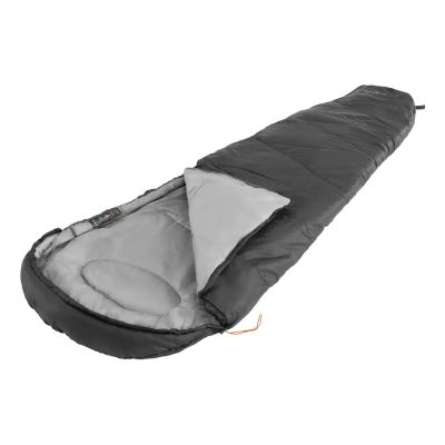 2. Easy Camp 240201 Sleeping Bag Adult Mummy Style Polyester Black