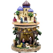 LED DECORATIVE NATIVITY 14x14x23CM