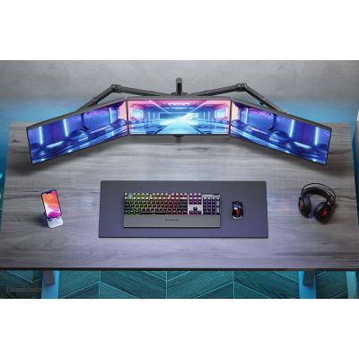 4. Neomounts FPMA-D550D3BLACK Monitor Holder/Stand 68.6 cm (27") Desk Black