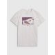 5. Men's regular printed T-shirt 4F 4FRSS25TTSHM2980-27M