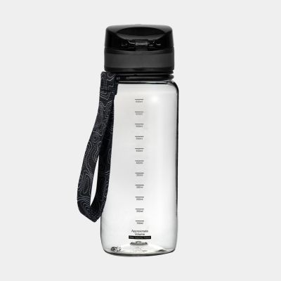 19. Trysil 650 ml Alpinus Active transparent tritan bottle UZ11064