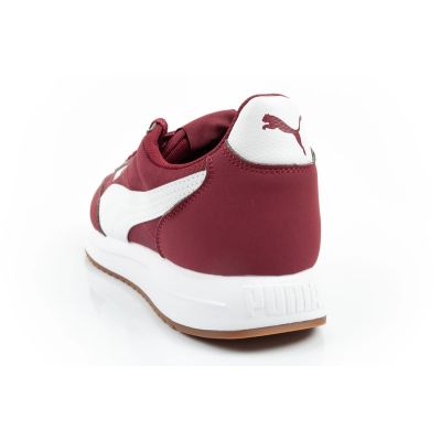 5. Puma sports shoes sneakers men's R78 Lightwind comfortable fashionable burgundy