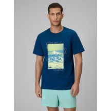Men's regular printed T-shirt 4F 4FWSS26TTSHM2783-46S