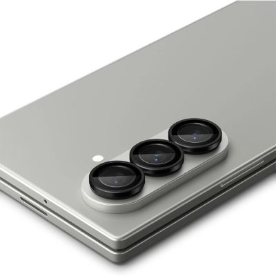 4. Spigen Optik Pro HD Glas.TR EZ Fit 2-pack Camera Protector for Samsung Galaxy Z Fold 7 - Black