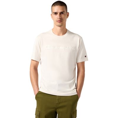 Men's Champion SS Tee Cream 220273 WW056