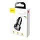 6. Baseus Magic Series PPS CCMLC20C-01 car charger 45W USB-C PD / USB-A QC - black