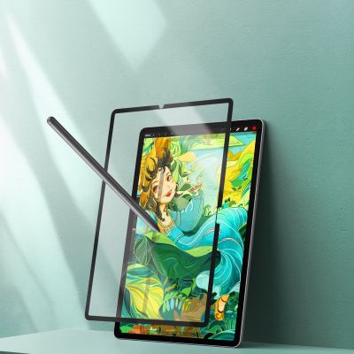 3. Dux Ducis Naad Paperlike Matte Screen Protector for Samsung Galaxy Tab S10 FE Plus - with Black Frame