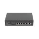 LANBERG SWITCH POE+ RACK 10"/19" (4X 100MB/S POE+, 2X 100MB/S) RSFE-4P-2FE-60