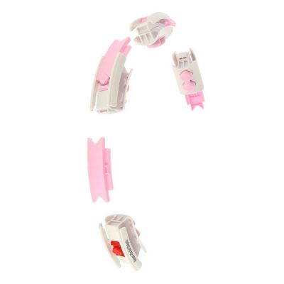 7. HMS HHW06 hula hoop with studs, weight and counter, pink