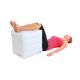 Inflatable leg rest
