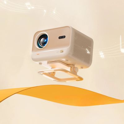 8. Yaber L2 Plus LCD FullHD 1080p Multimedia Projector with JBL Speakers - Beige