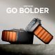 11. Spigen WBF1 Strap for Apple Watch 44 / 45 / 46 / 49 mm - Black and Orange