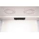 23. 19" 9U wall-mounted network cabinet, SOHO PRO 460 x 540 x 400 mm, glass door, gray, unassembled, 60 kg
