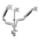 Monitor holder Logilink TIS 13"-32" 3TFT 2X4Gel. 1X1Joint silver Max. 7KG