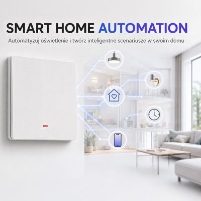 2. QOLTEC LIGHT ON/OFF SWITCH | 1-CHANNEL | WI-FI | TIMER | TUYA | WHITE