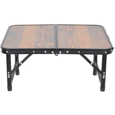 7. FOLDABLE CAMPING TABLE 60X45X25/56CM WOOD