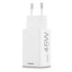 6. Hama 00201993 Mobile Charger Mobile Phone, Laptop, Smartphone, Tablet White Alternating Current Fast Charging Internal